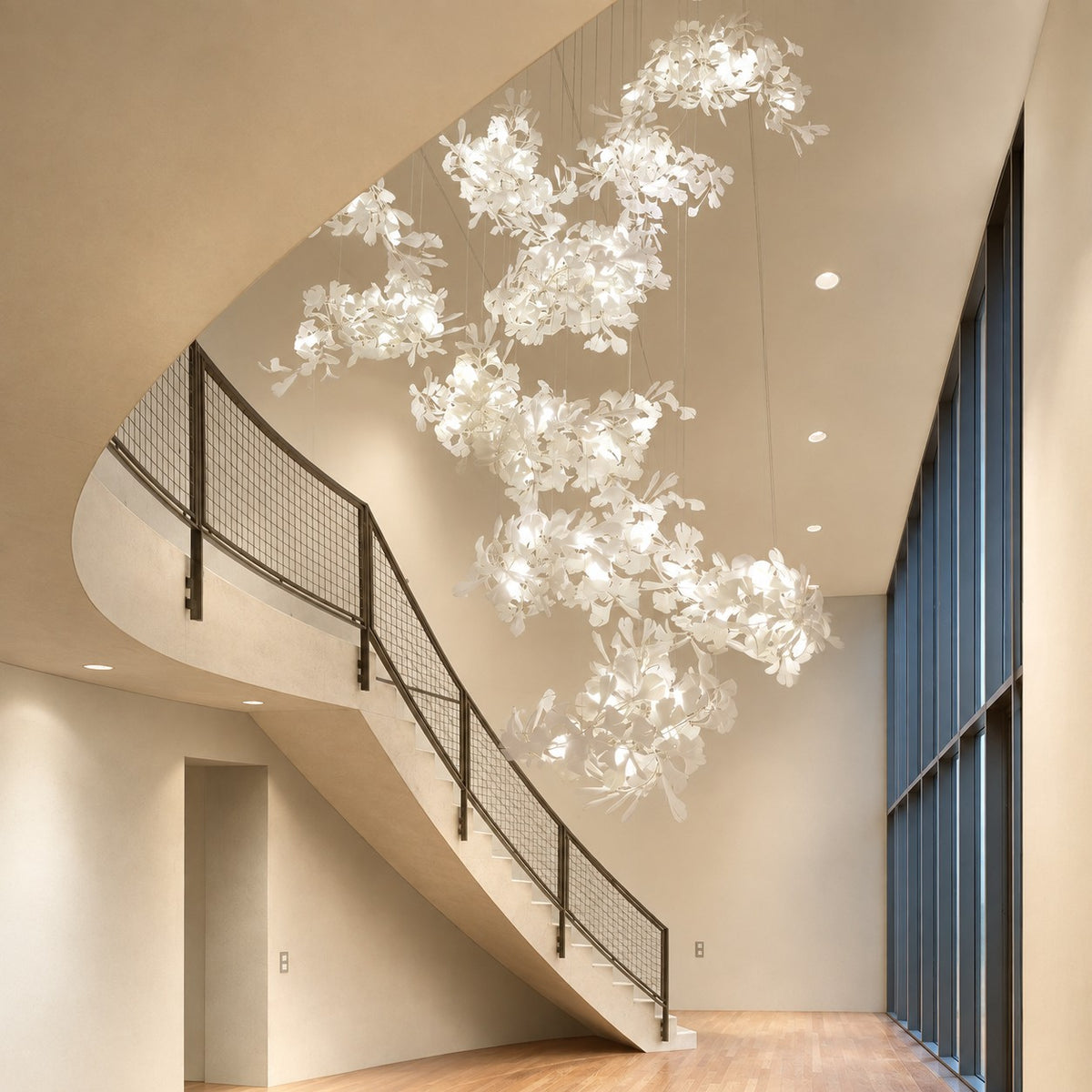 Gingko Combination Chandelier