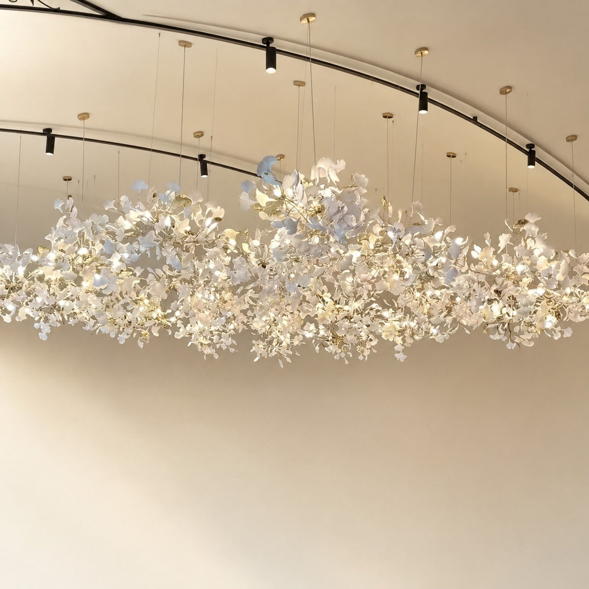 Gingko Leaves Chandelier