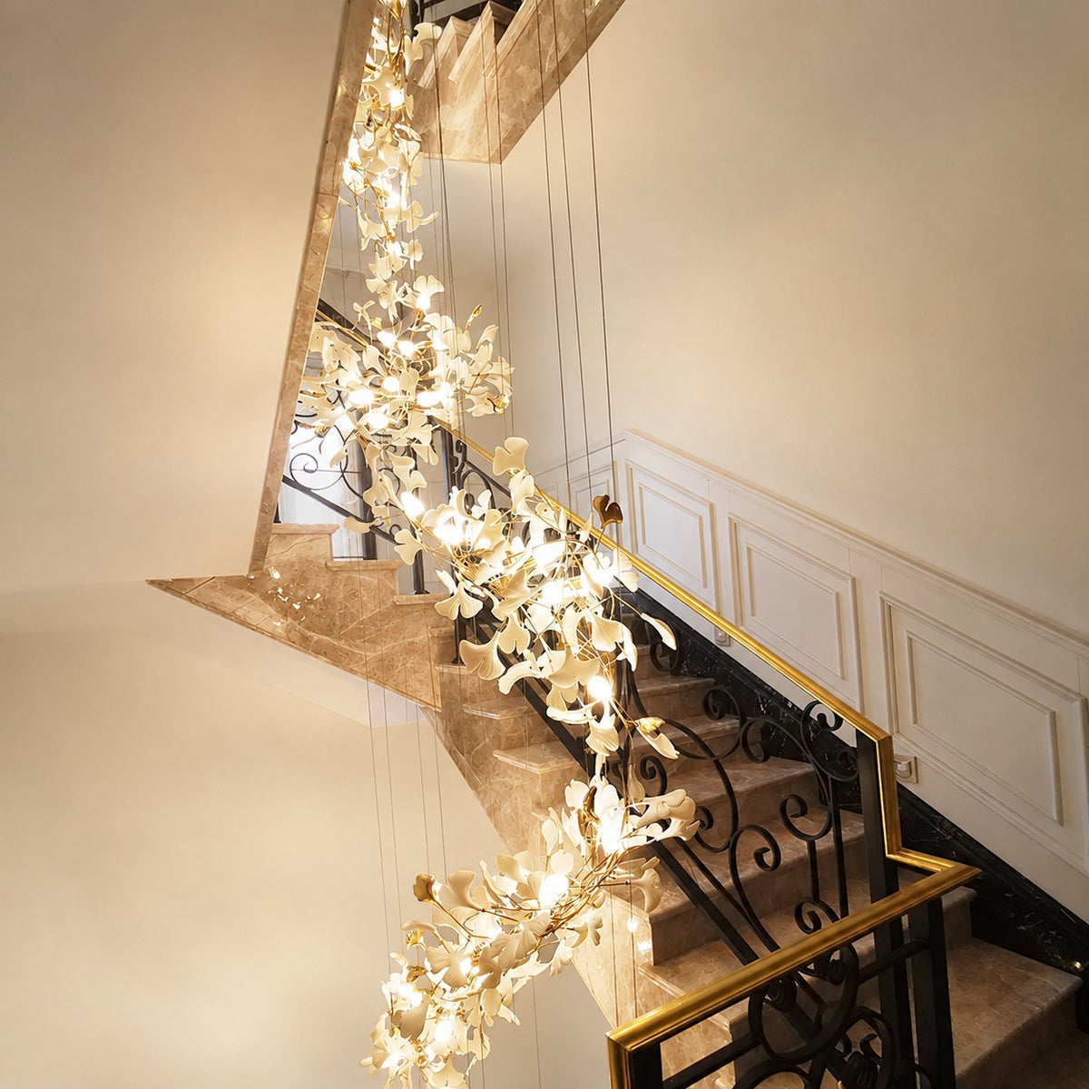 Gingko Leaves Chandelier