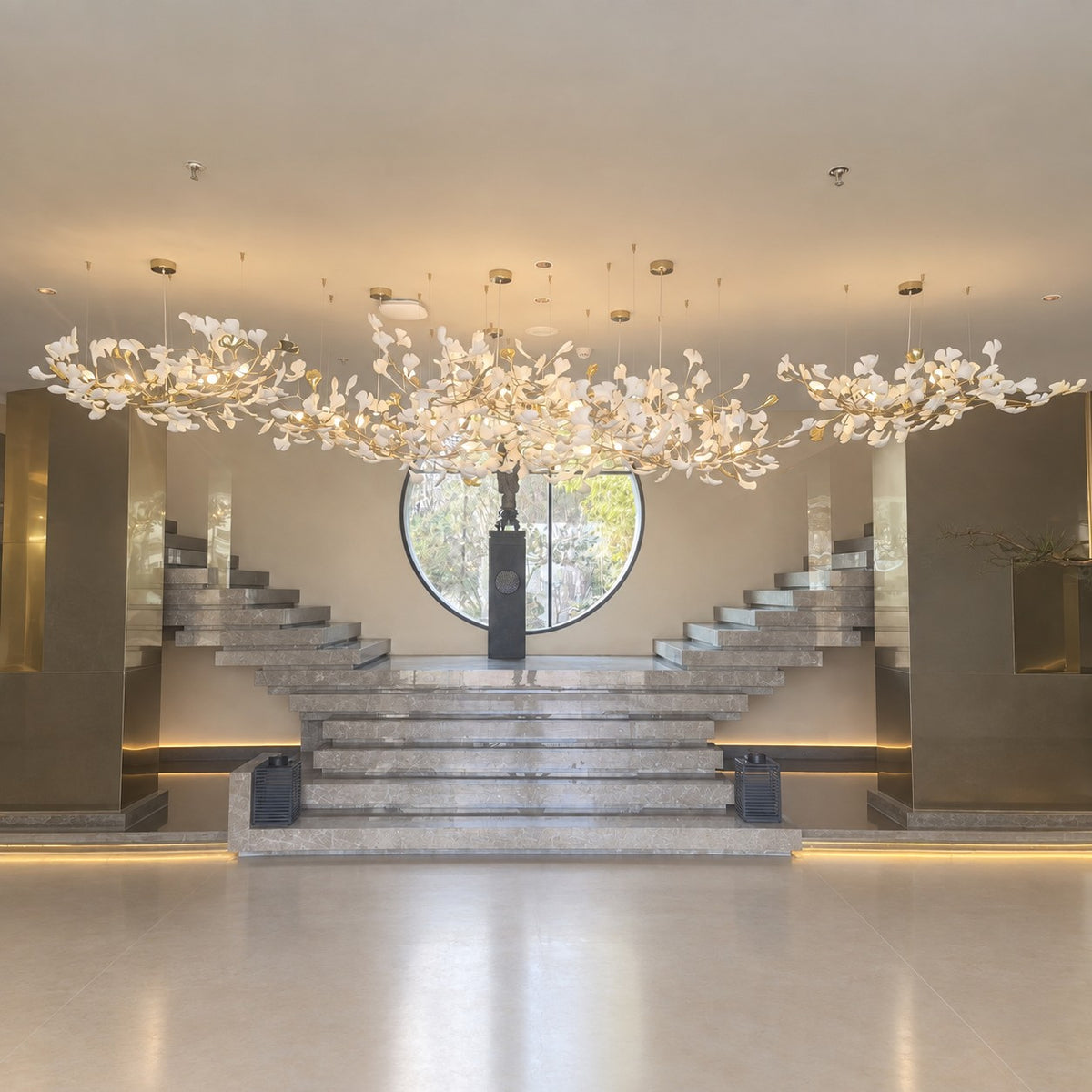 Gingko Leaves Chandelier
