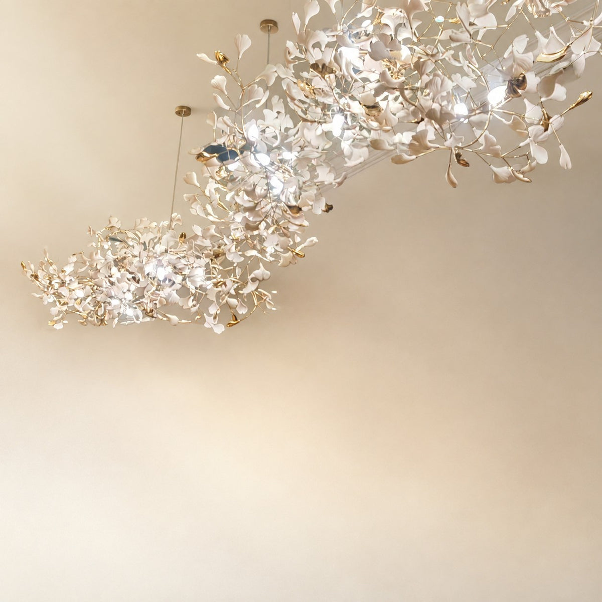 Gingko Leaves Chandelier