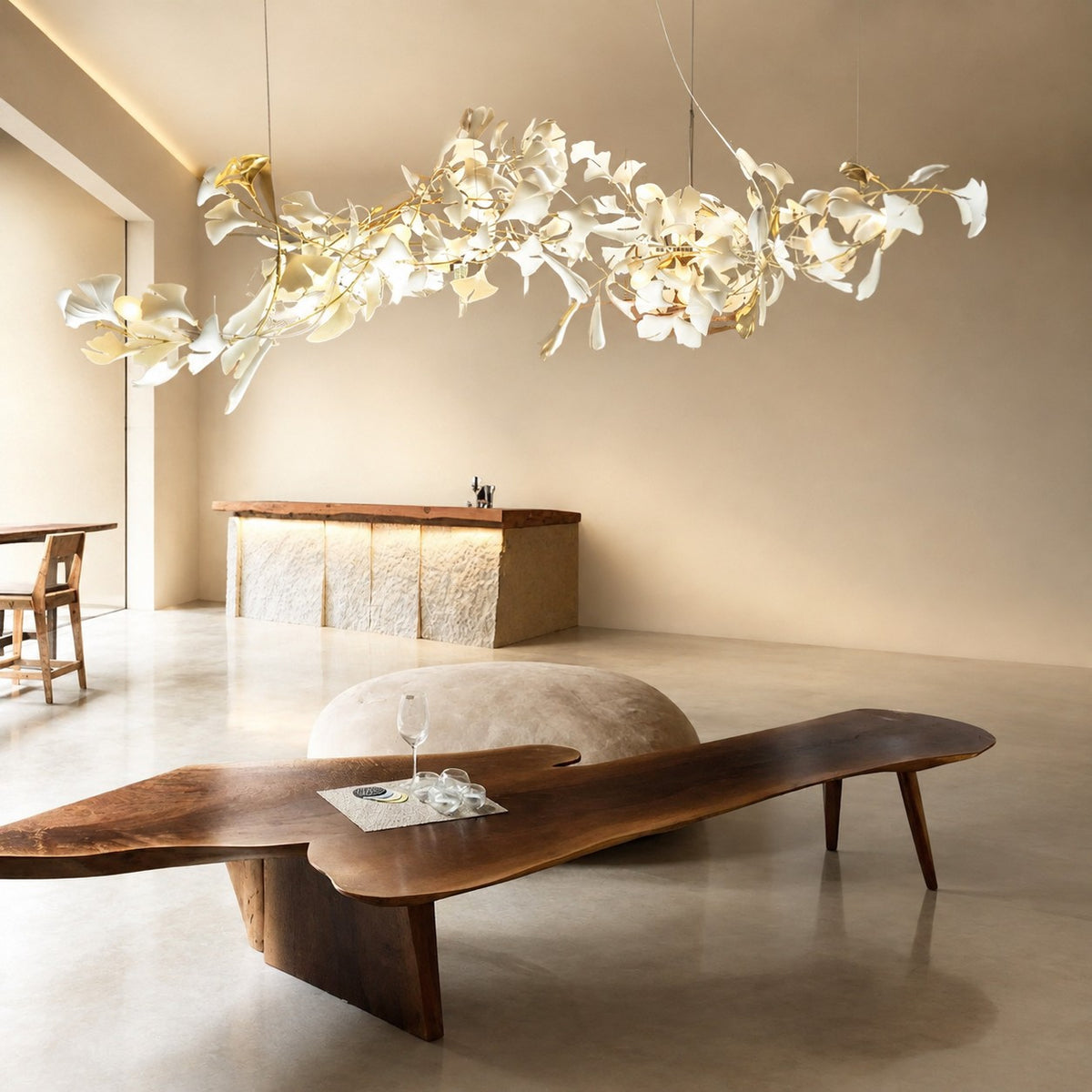 Gingko Leaves Chandelier