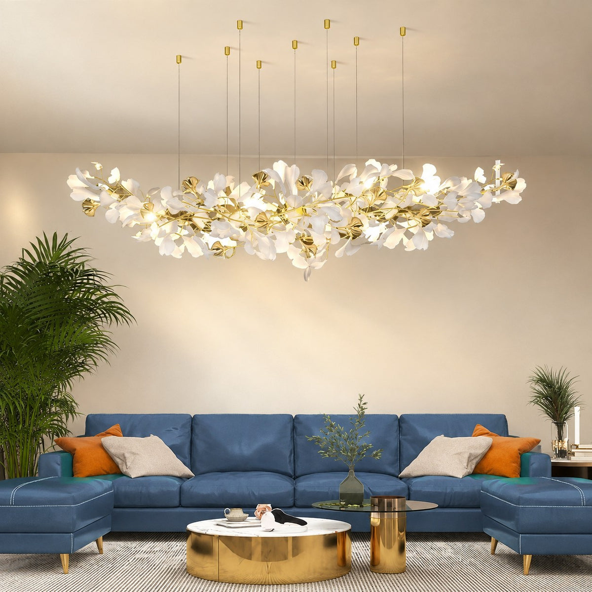 Gingko Leaves Chandelier