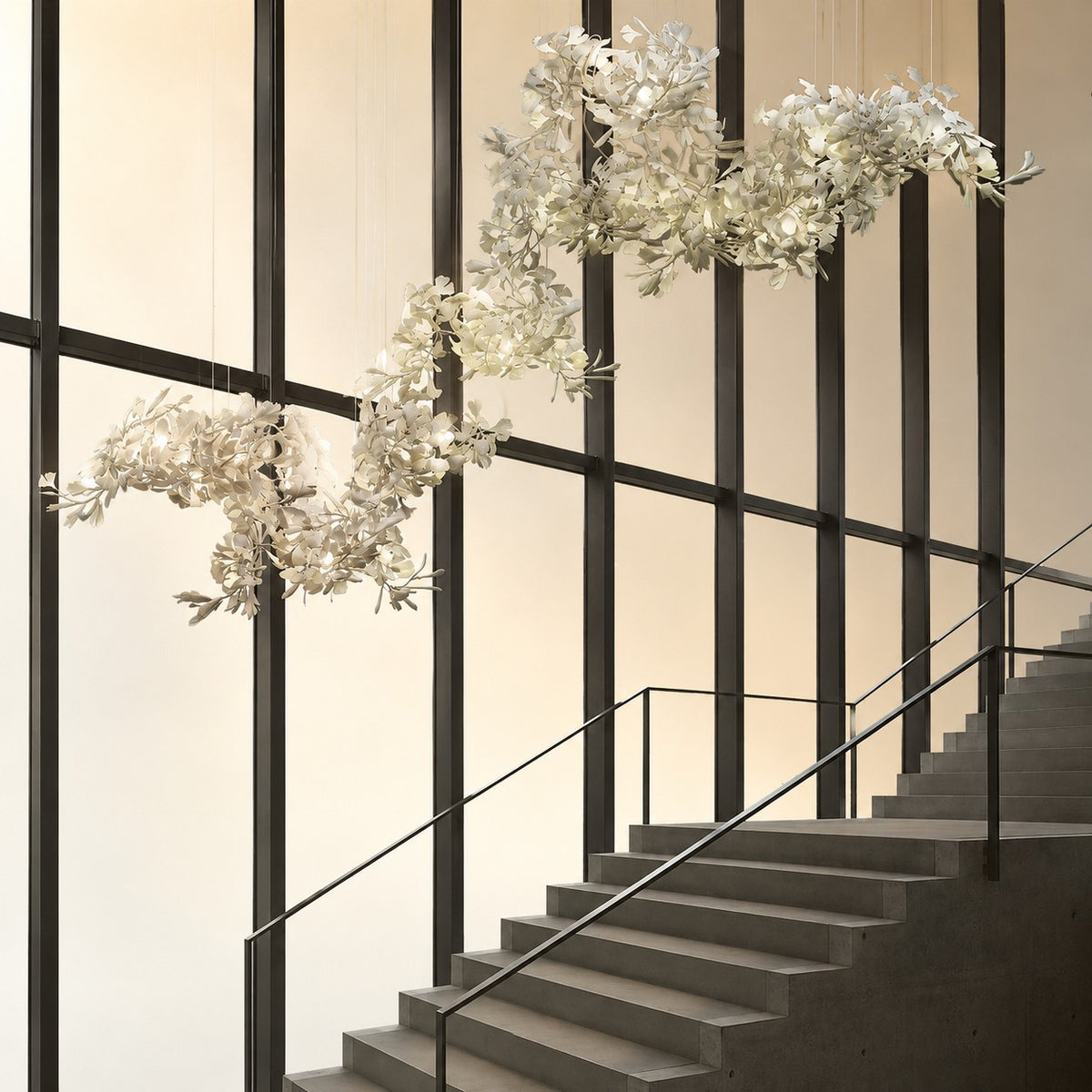 Gingko Leaves Chandelier