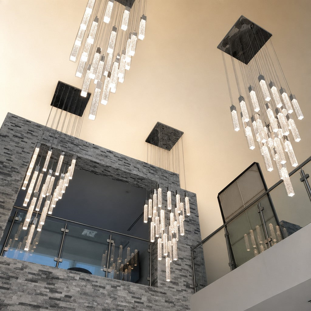 Glacier Bubble Crystal Chandelier