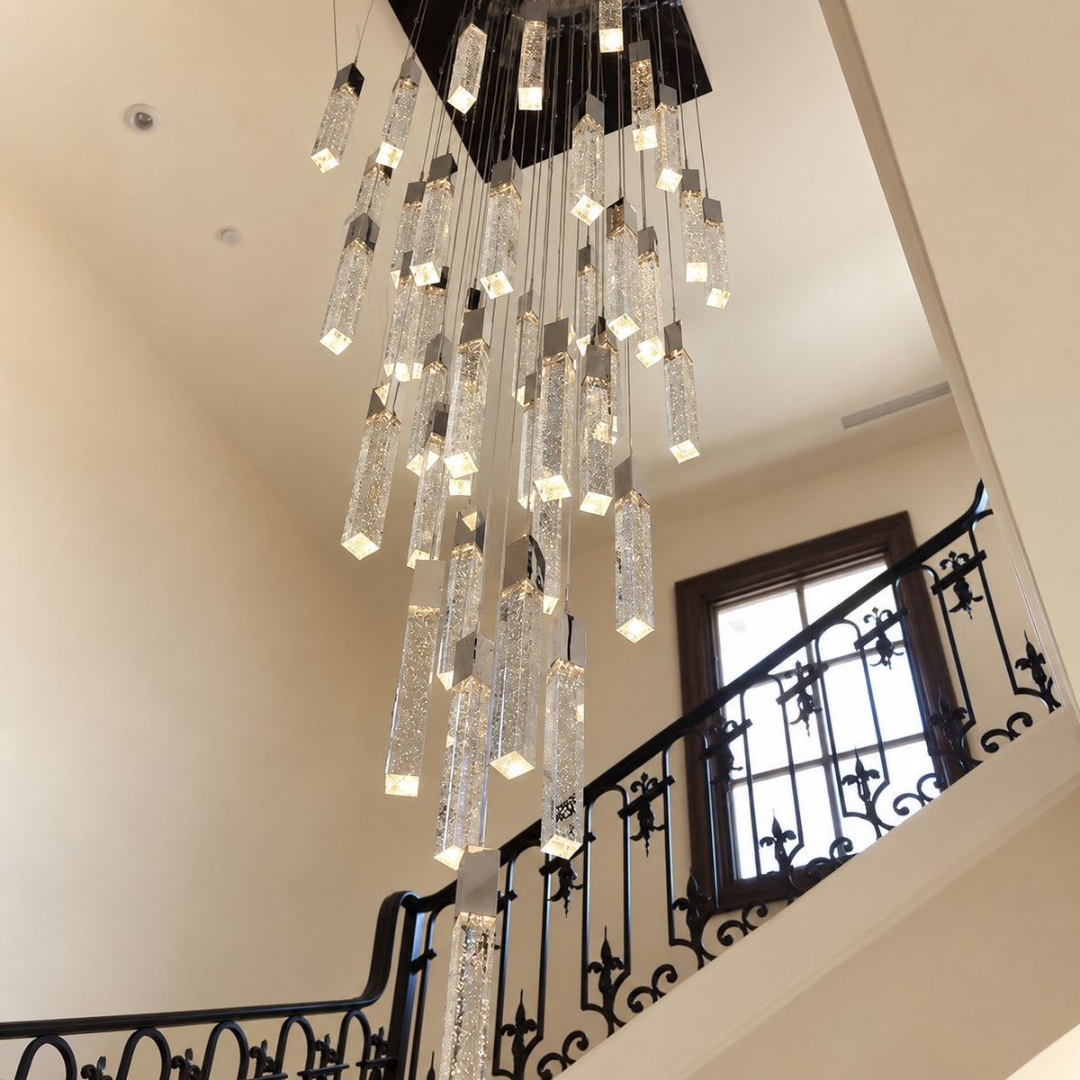 Glacier Bubble Crystal Chandelier