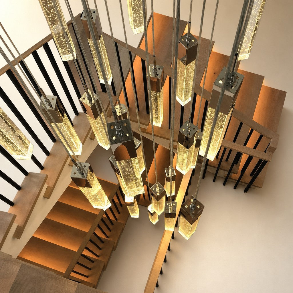 Glacier Bubble Crystal Chandelier