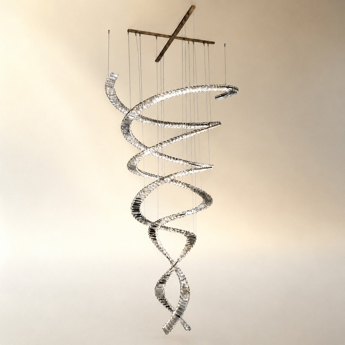 Globo Crystal Halo Chandelier