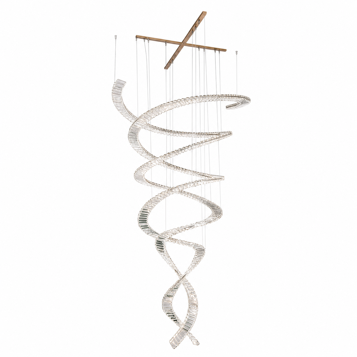 Globo Crystal Halo Chandelier