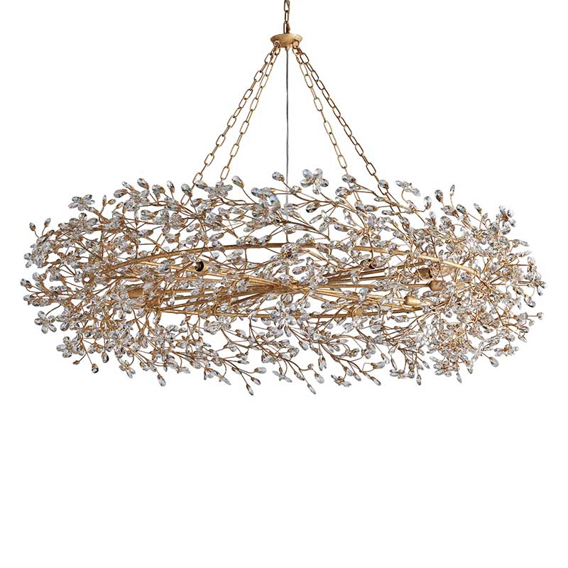Fiore Crown Chandelier 39" 48" 60"