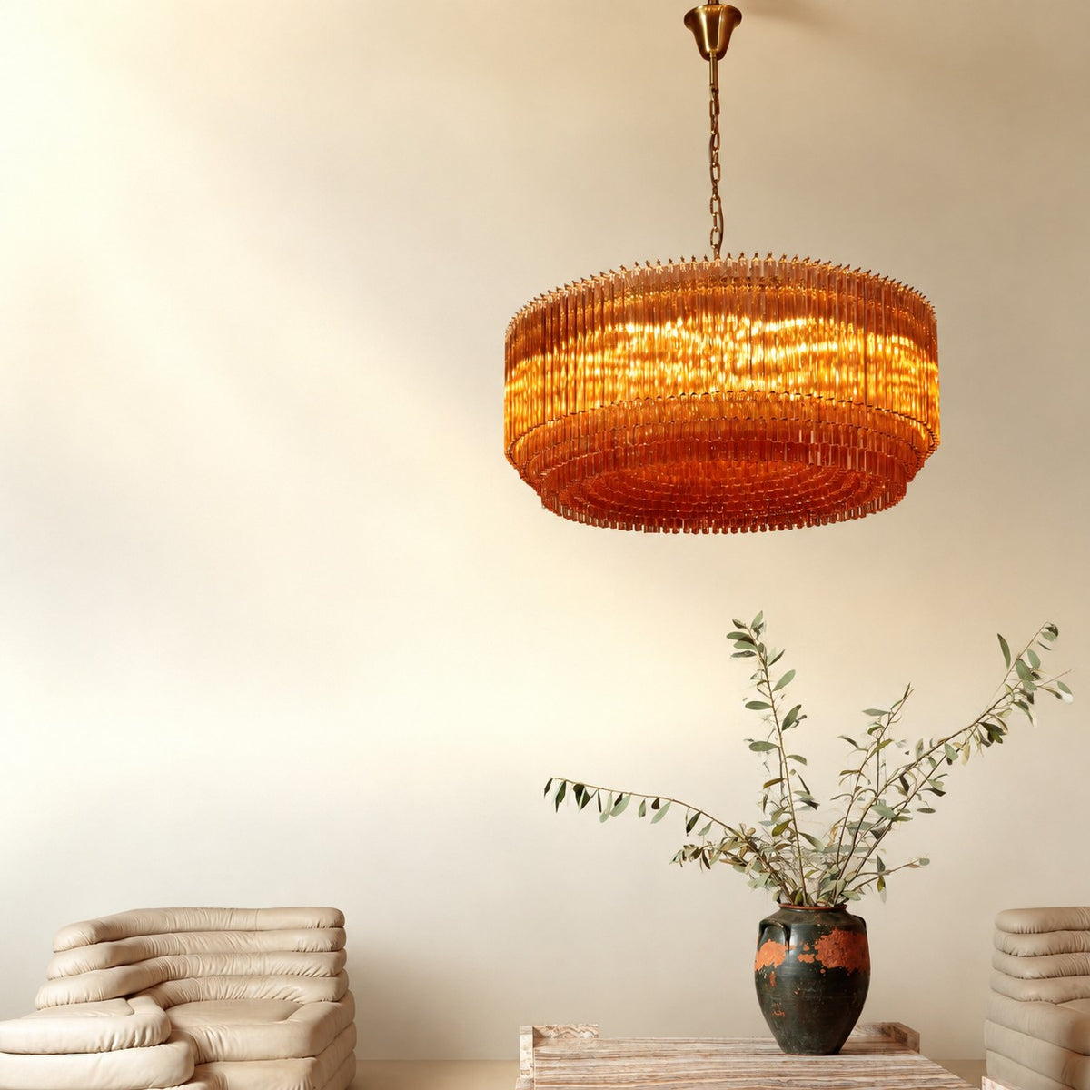 Grande Amaro Drum Chandelier