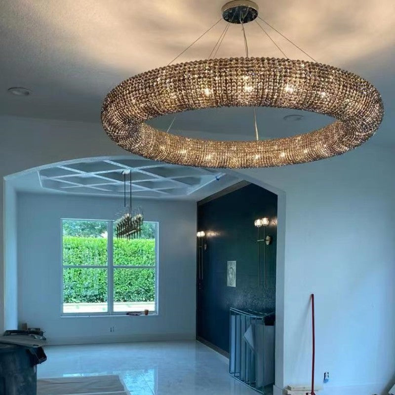 Cannoli Round Chandelier 72"