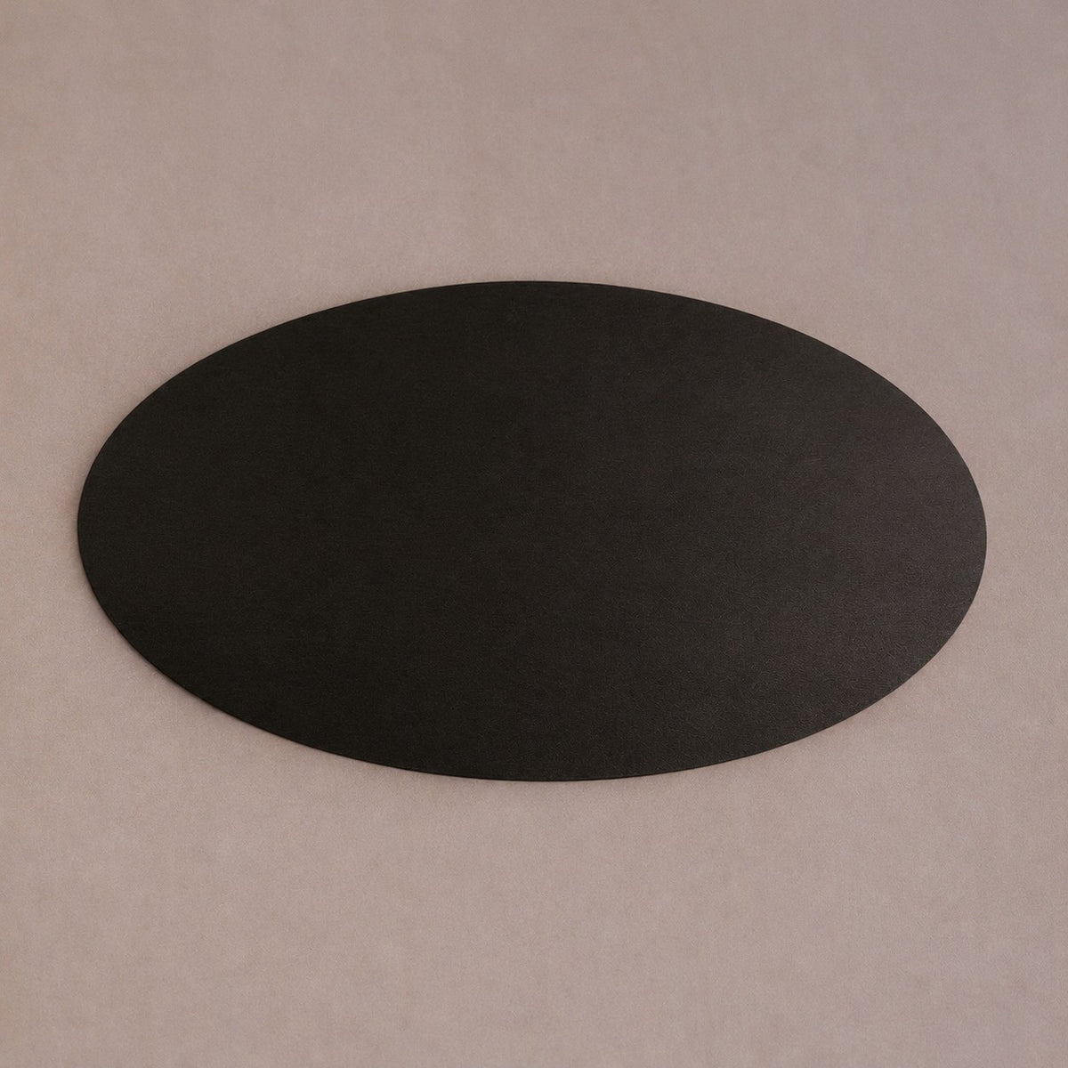 Hand-Sculpted Modern Oval Oak Dining Table