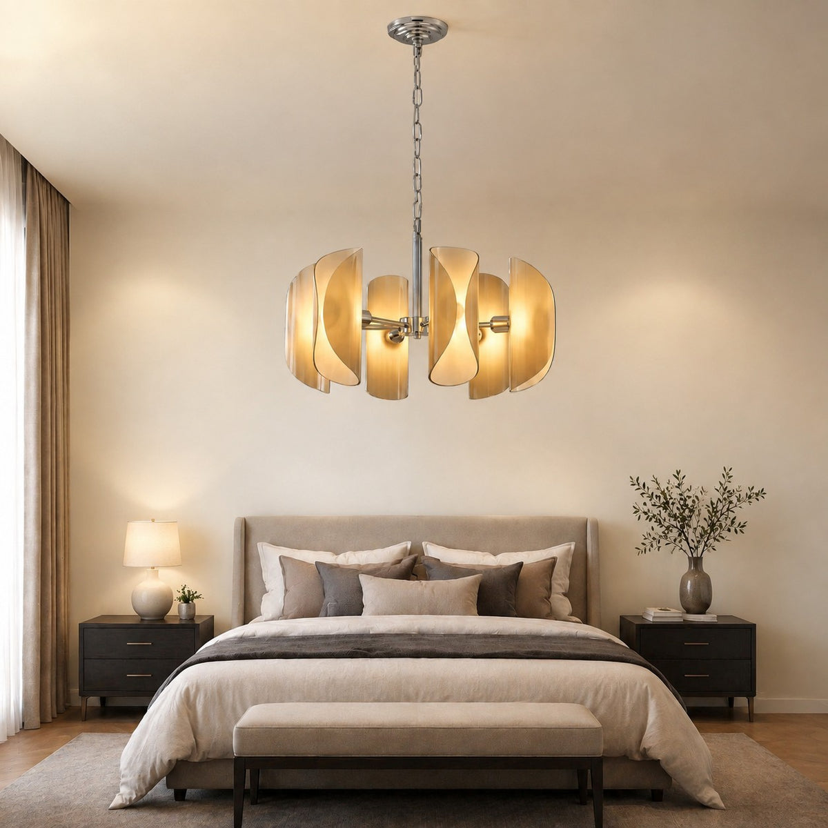 Ilyor Living Room Chandelier Modern 31"