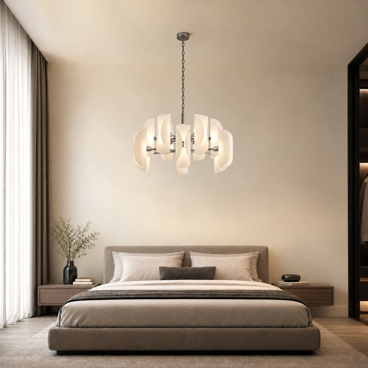 Ilyor Living Room Chandelier Modern 31"