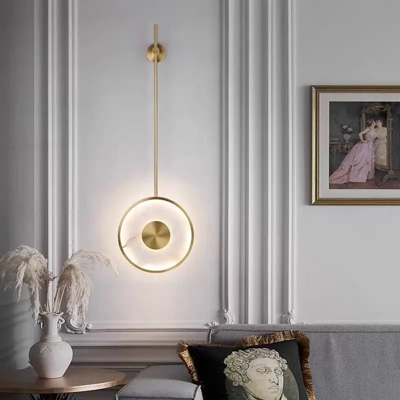 Icarus Alabaster Bedside Wall Mounted Lamps