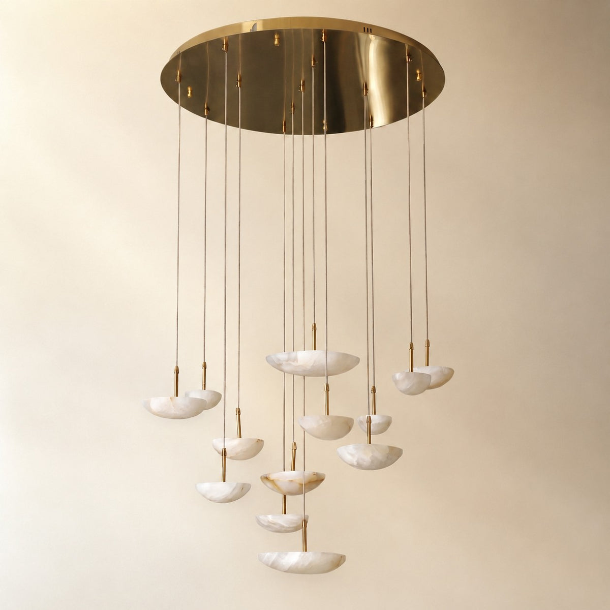 Ilovan Modern Alabaster Pendant Light Fixtures