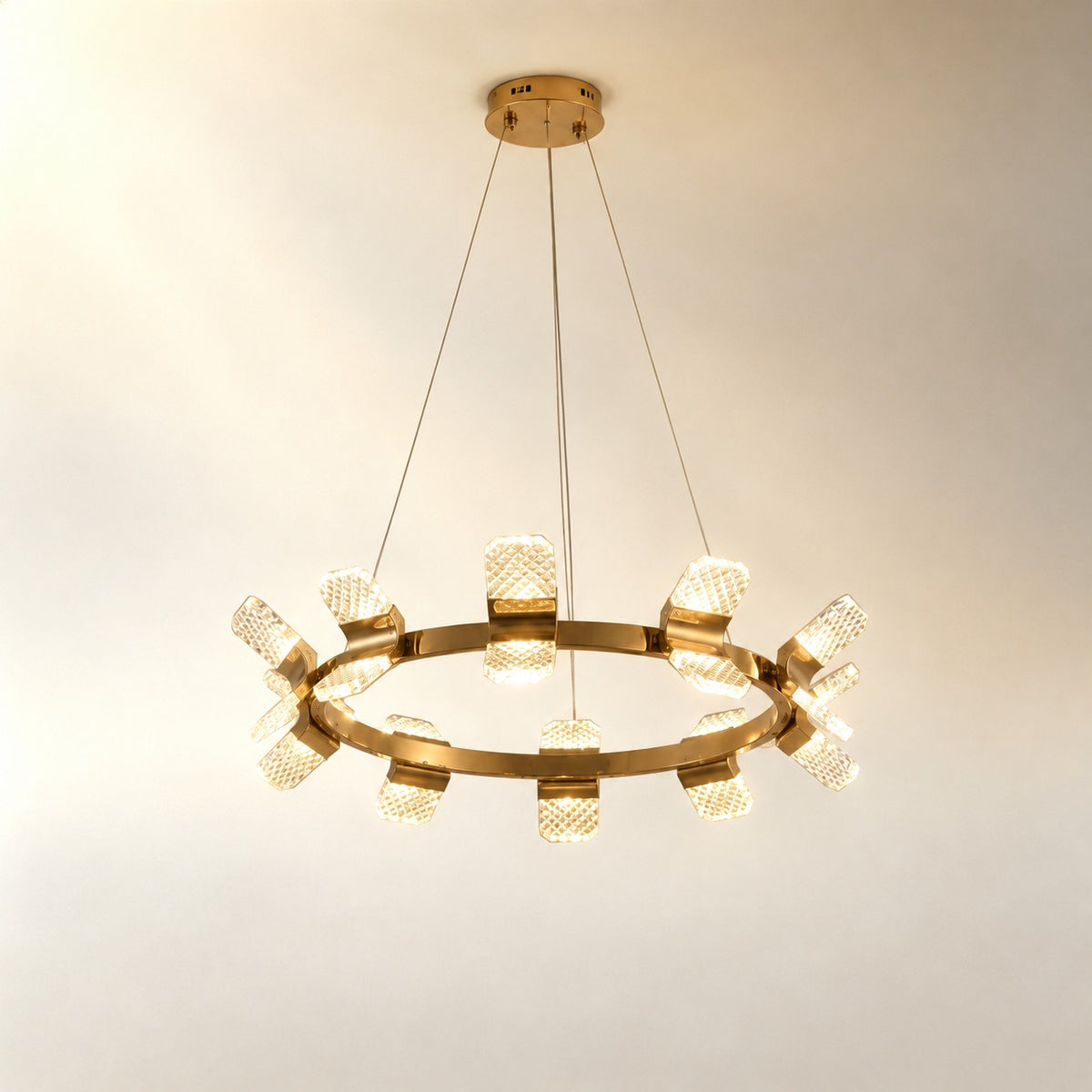 Isadora Modern Ring Chandelier 39"