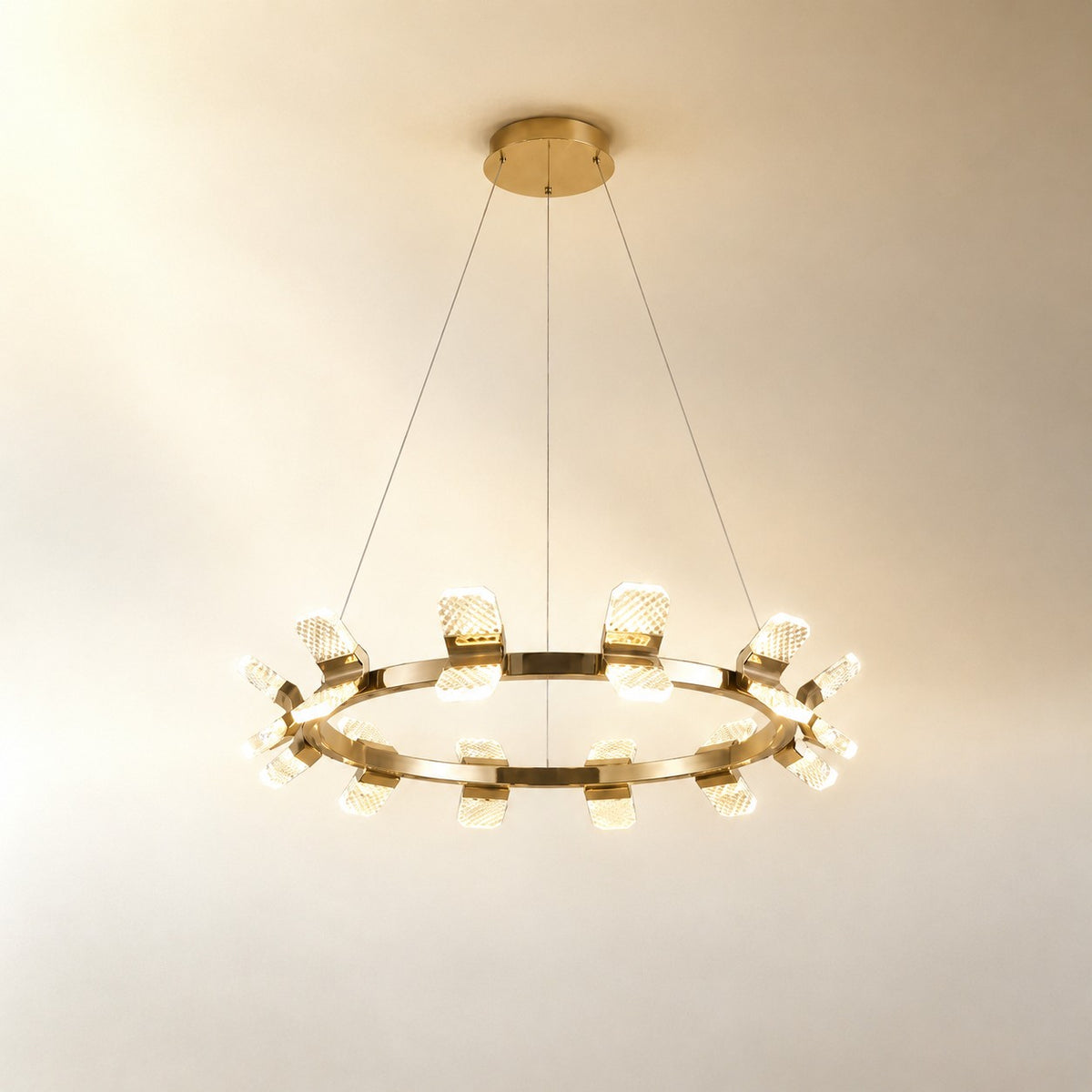 Isadora Modern Ring Chandelier 39"