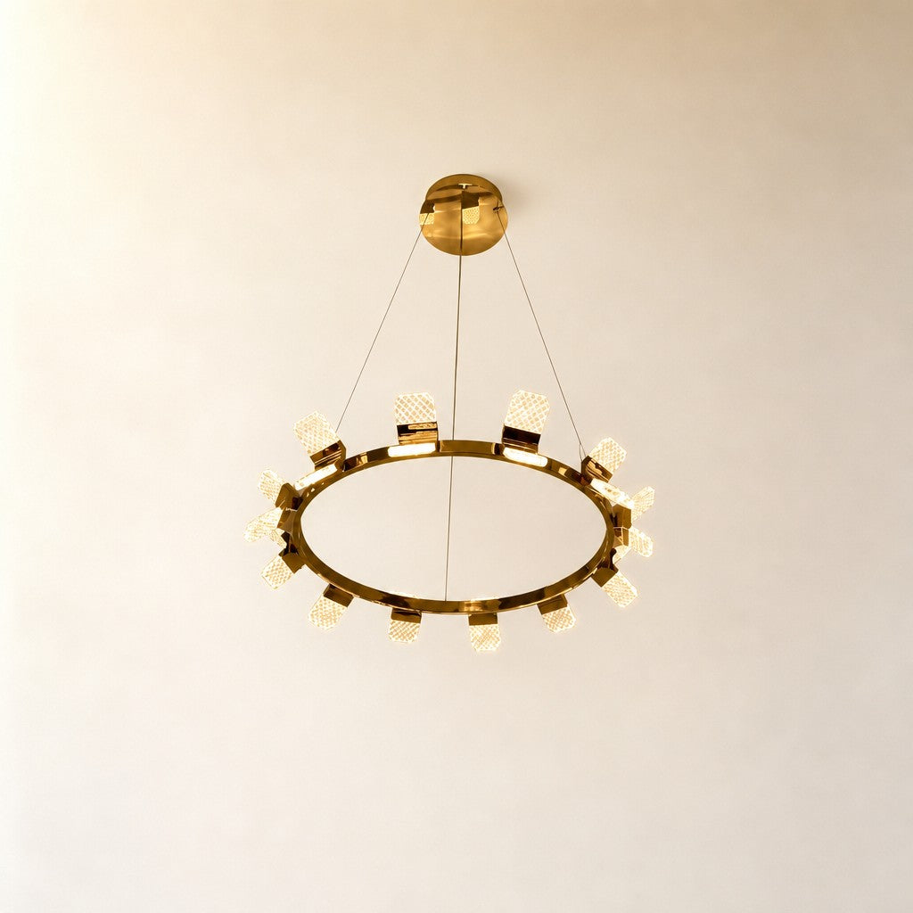 Isadora Modern Ring Chandelier 39"