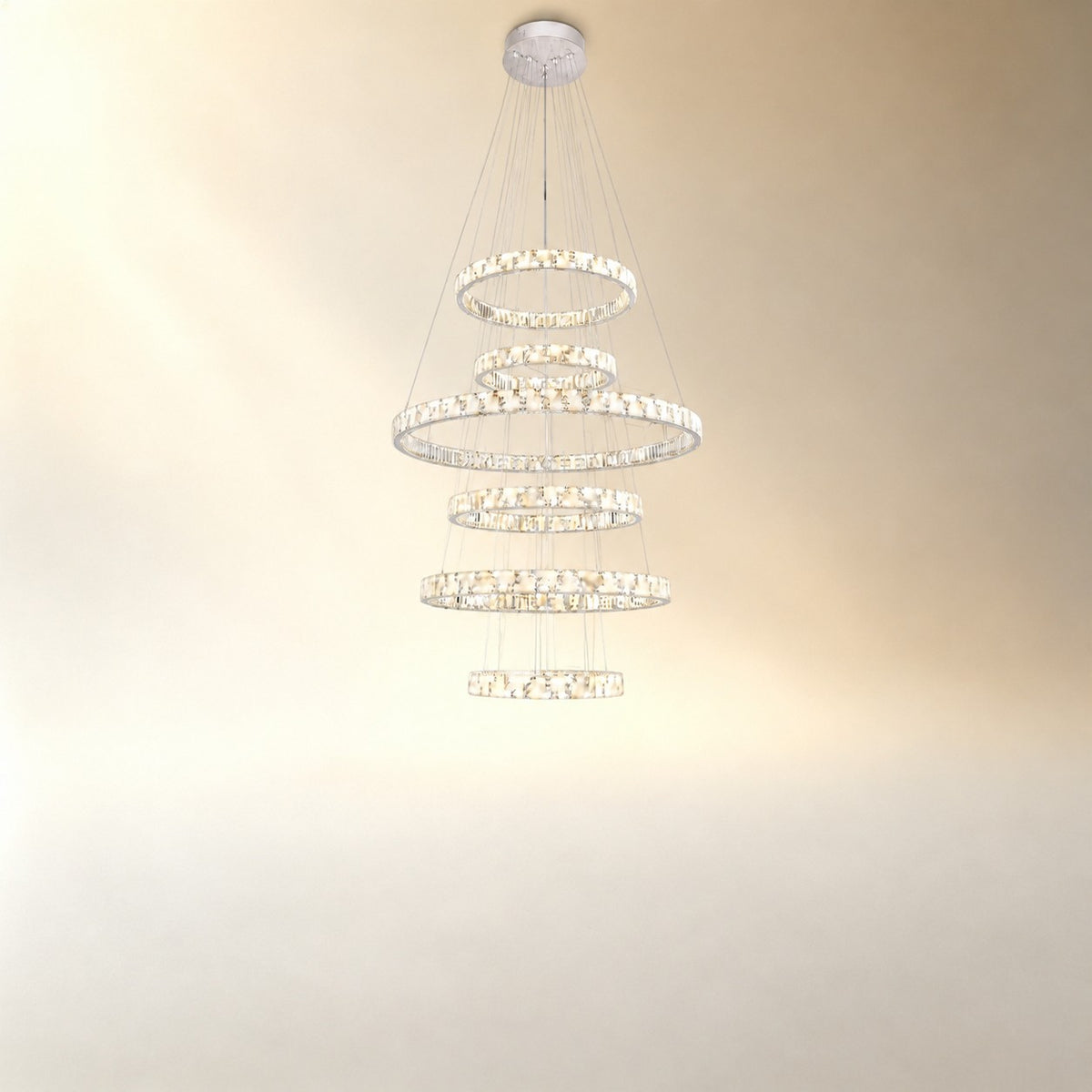 Isavan Crystal Pendant Light 48"