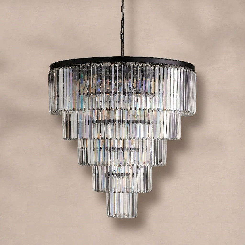 Leyland Tiered Round Chandelier