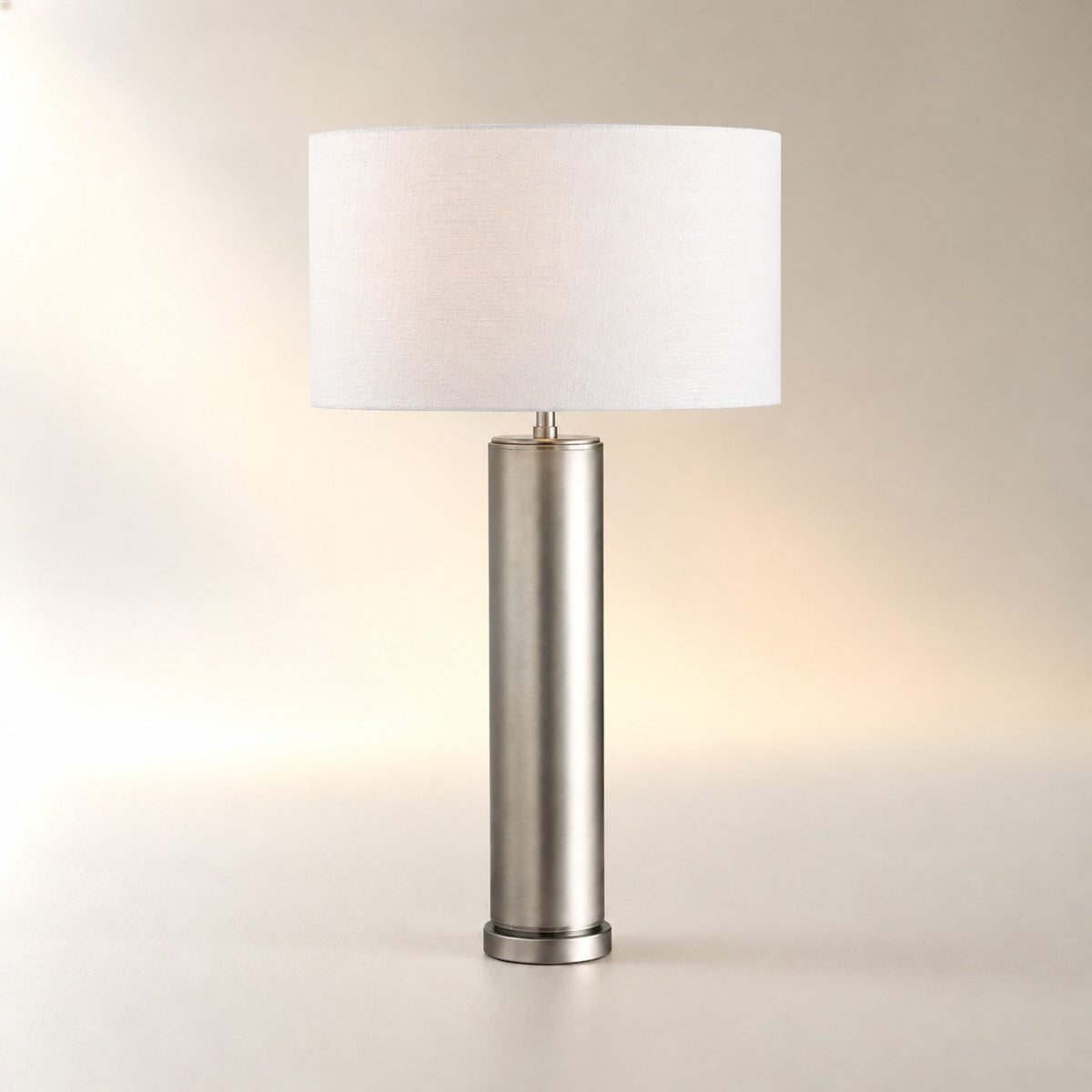 Linden Table Lamp in Pewter