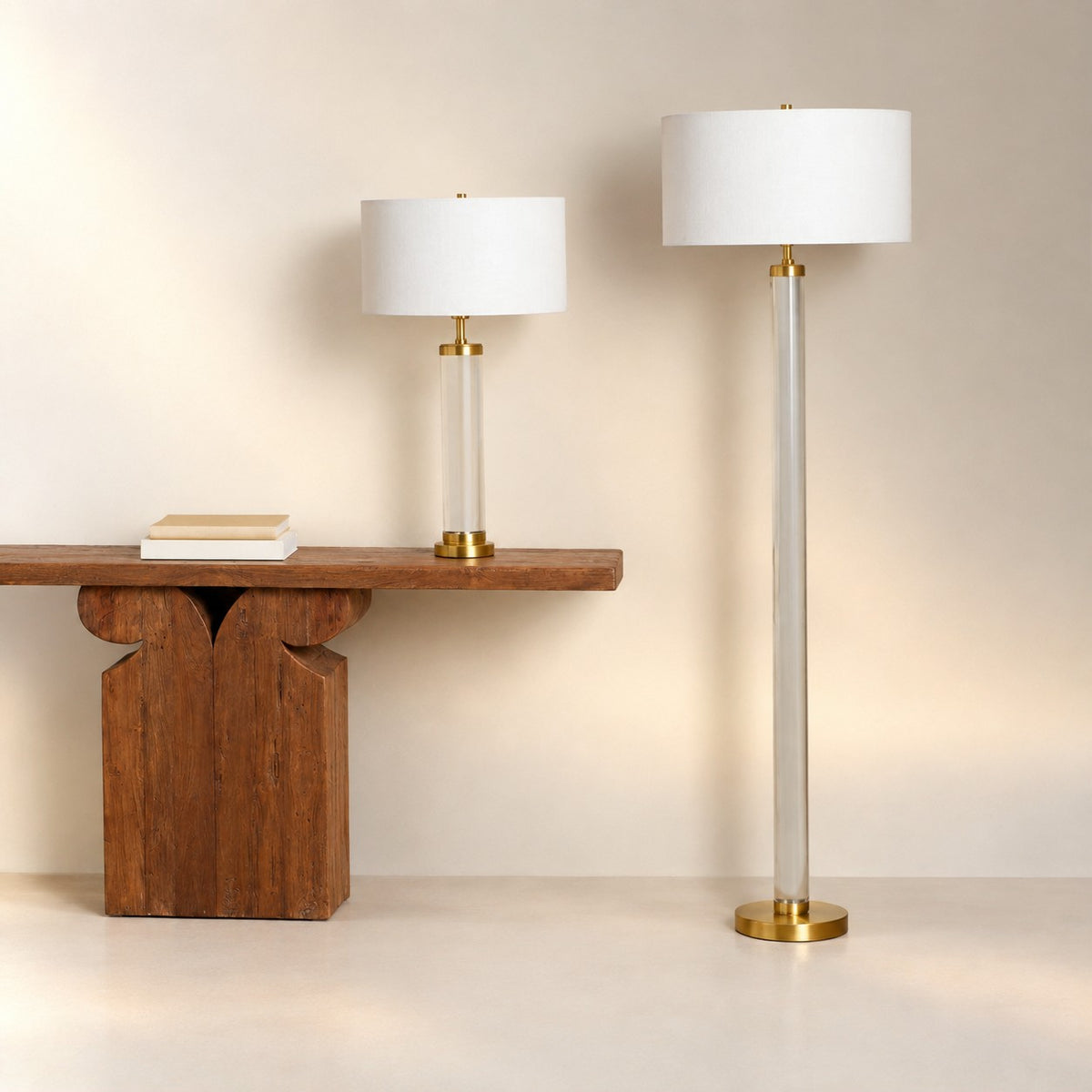 Linden Crystal Floor Lamp