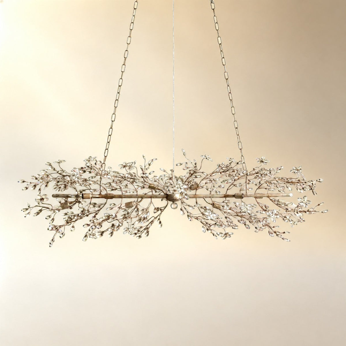 Linear Crystal Chandelier