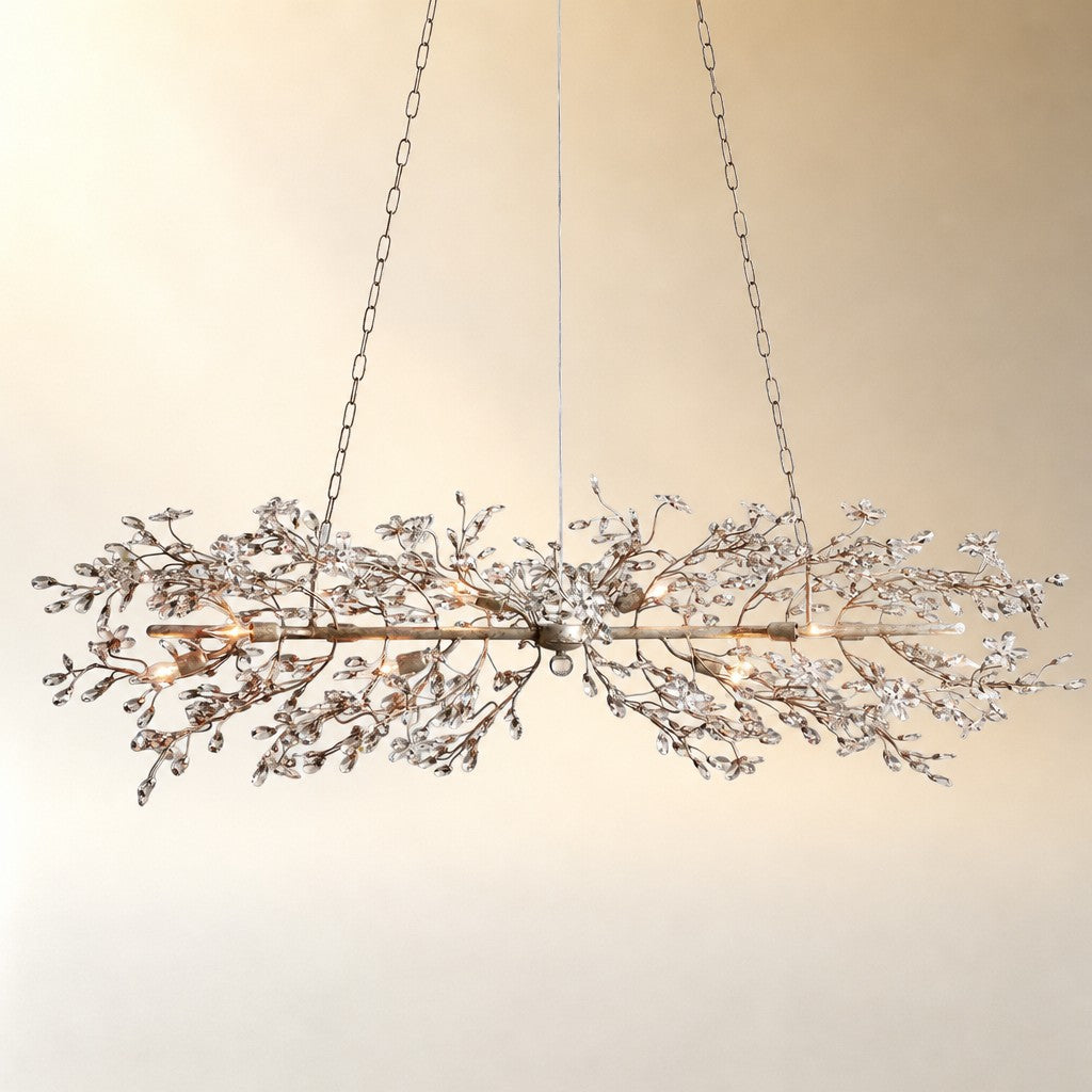 Linear Crystal Chandelier