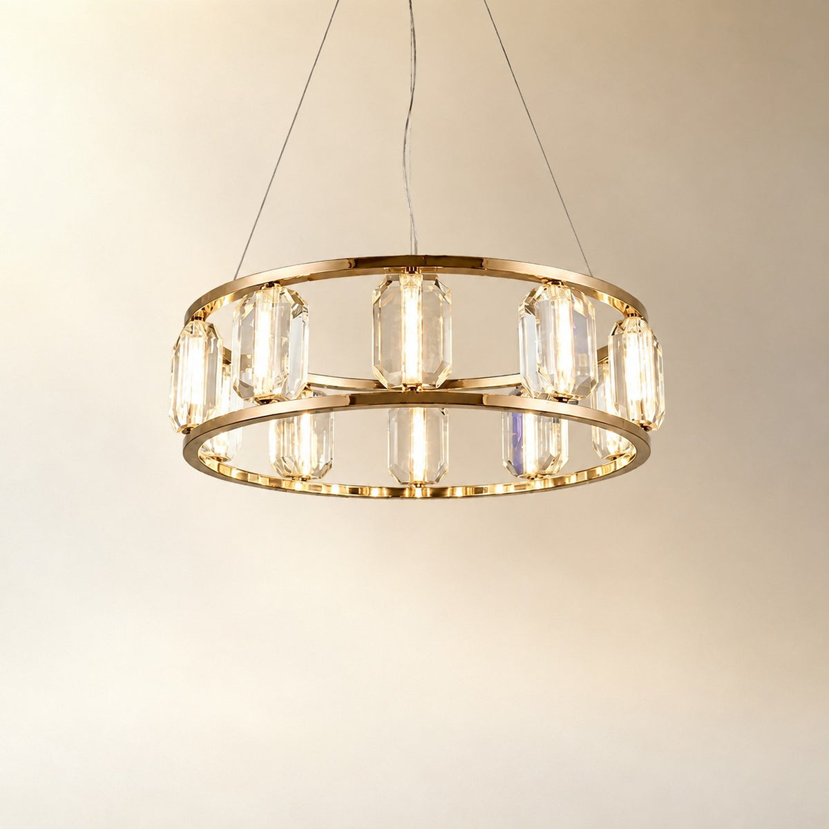 Lorvan Contemporary Crystal Chandelier