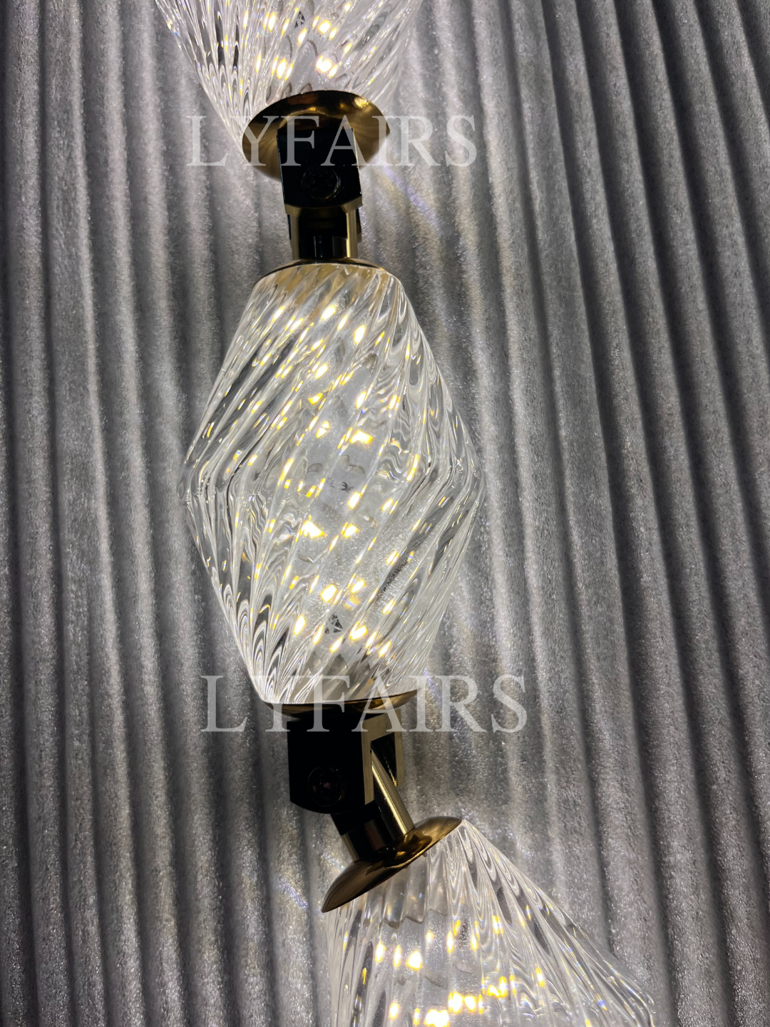 Creative Glass Pearl Necklace Pendant Chandelier for Living/Dining Room/Staircase