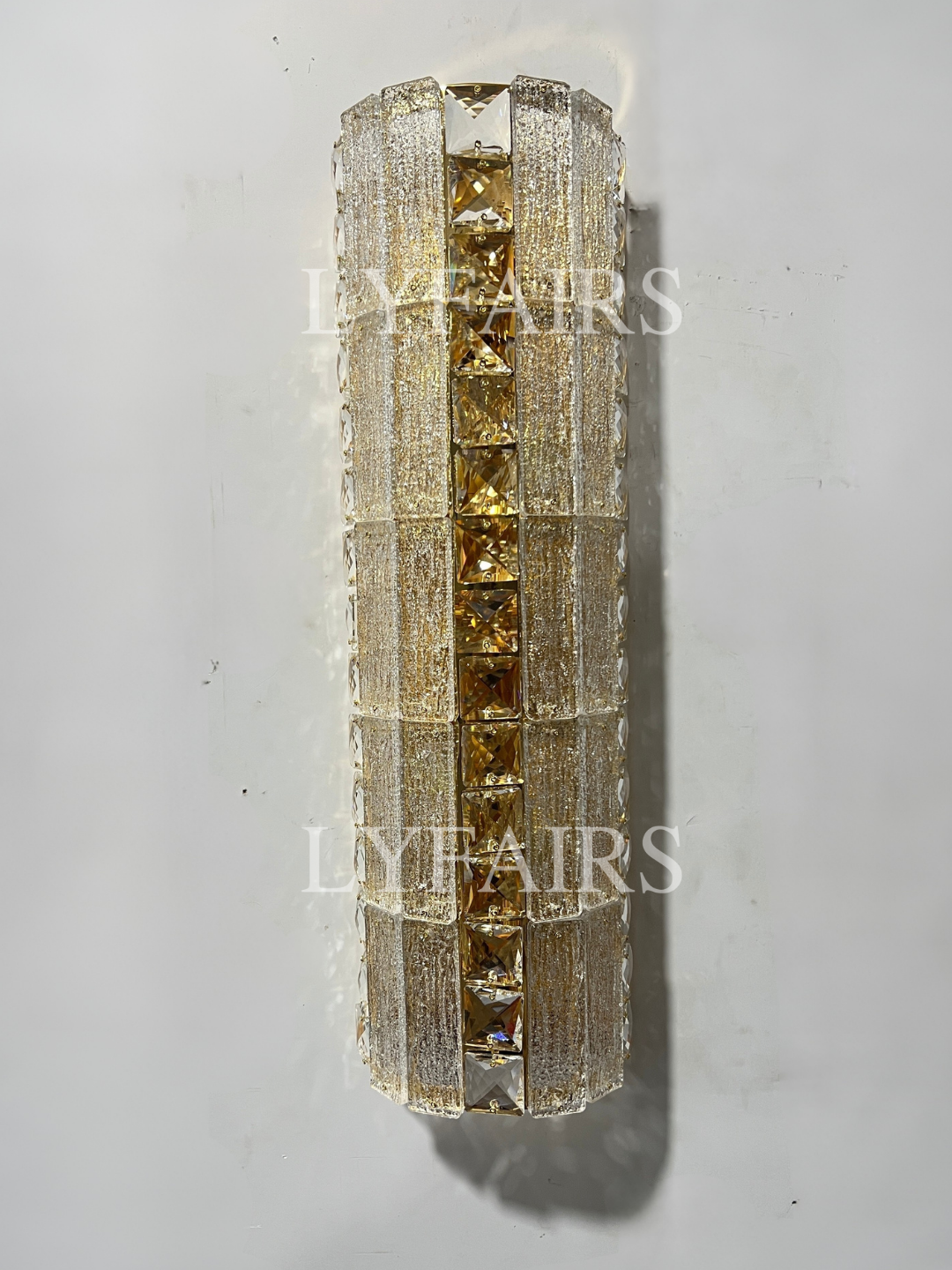 Oversized Multi-layers Luxury Gold Crystal Chandelier For Large Foyer/Hallway/Entryway