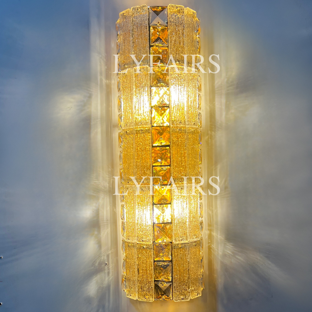 Oversized Multi-layers Luxury Gold Crystal Chandelier For Large Foyer/Hallway/Entryway