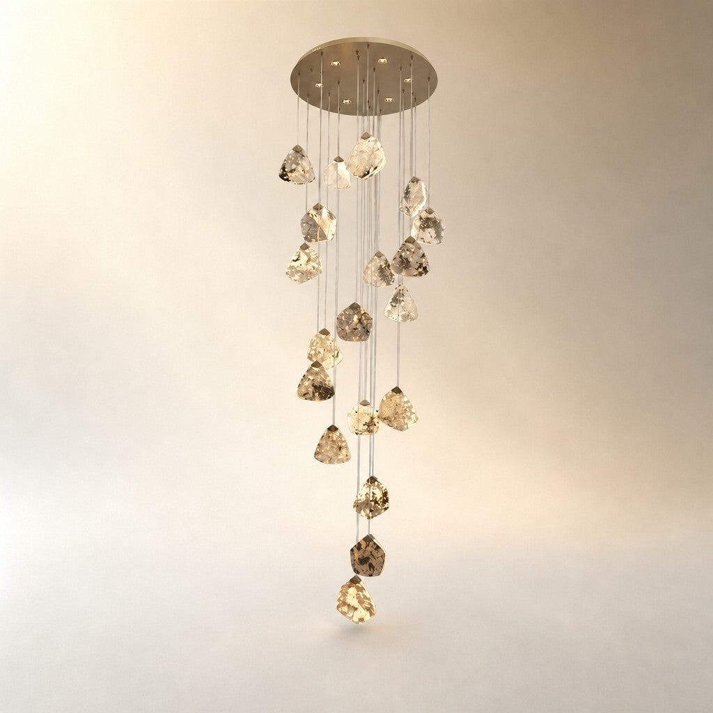 Lysor Modern Cascading Luxury Chandelier