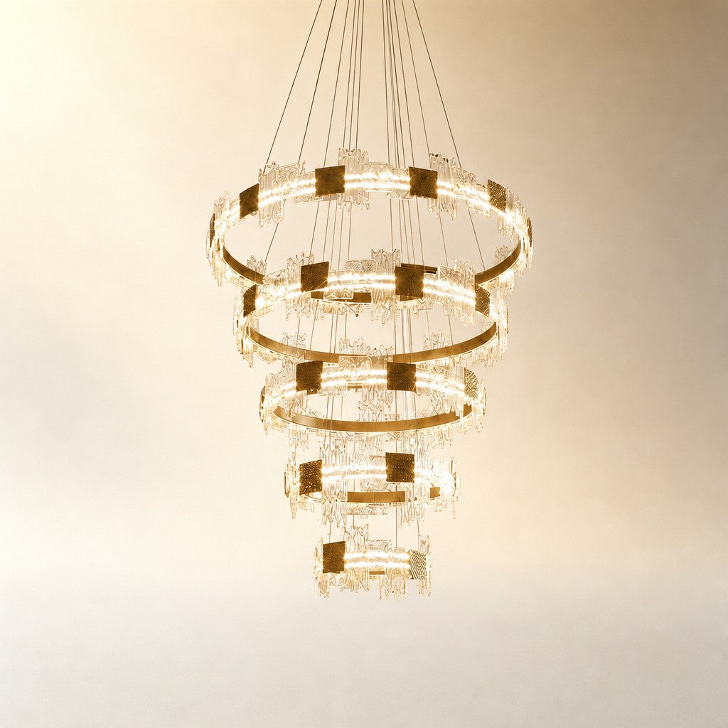 Lysvan Modern Large Foyer Chandelier