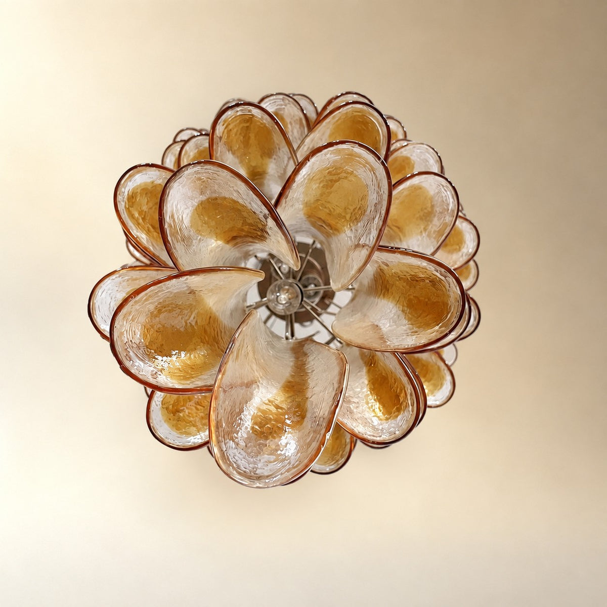 Marigold Glass Chandelier