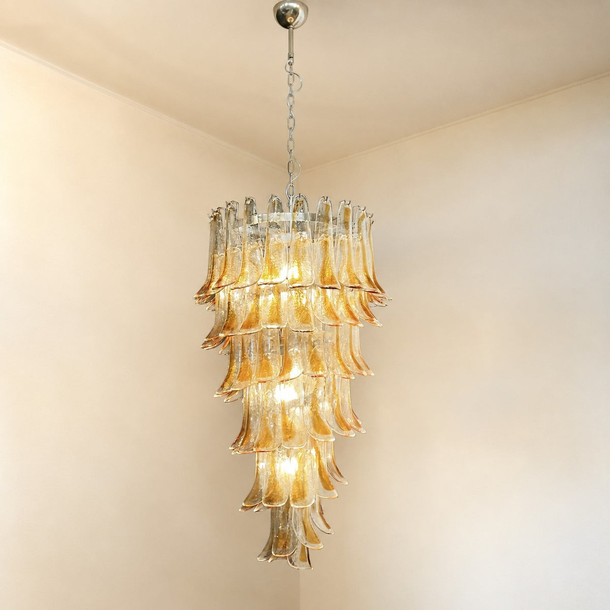 Marigold Glass Chandelier