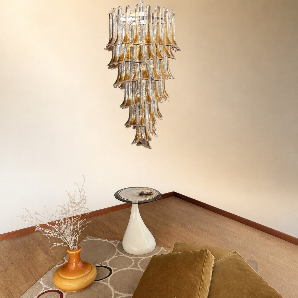 Marigold Glass Chandelier