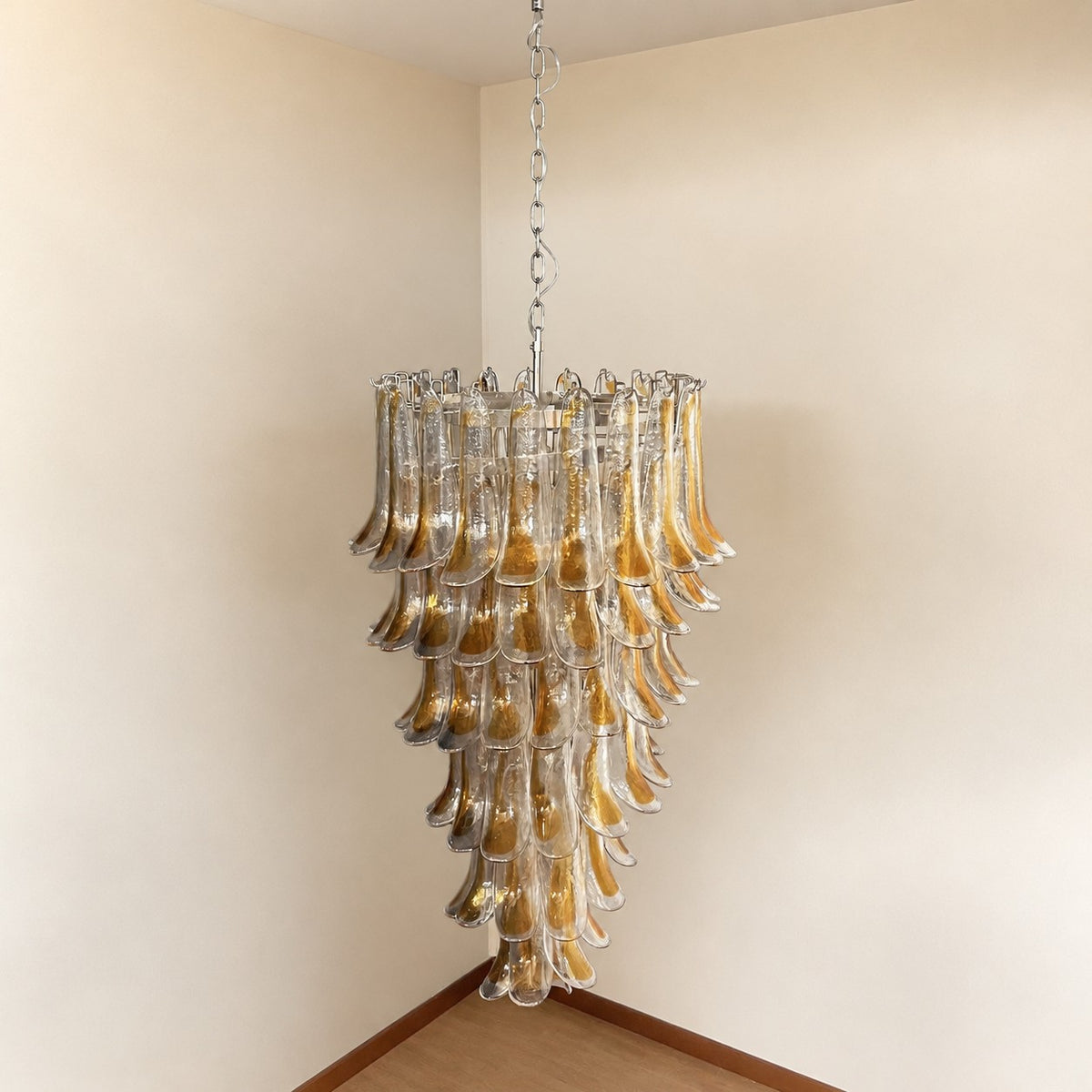 Marigold Glass Chandelier