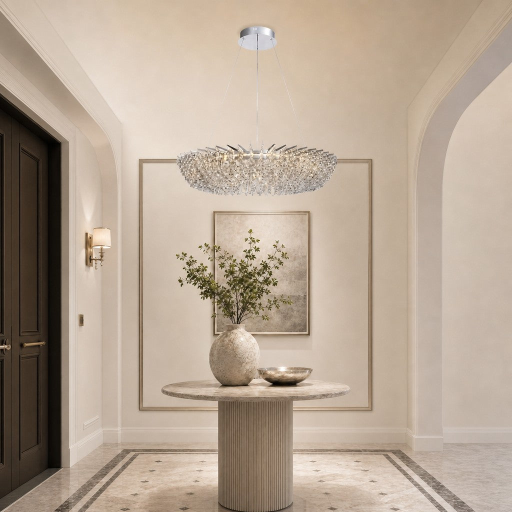 Marin Round Crystal Chandelier