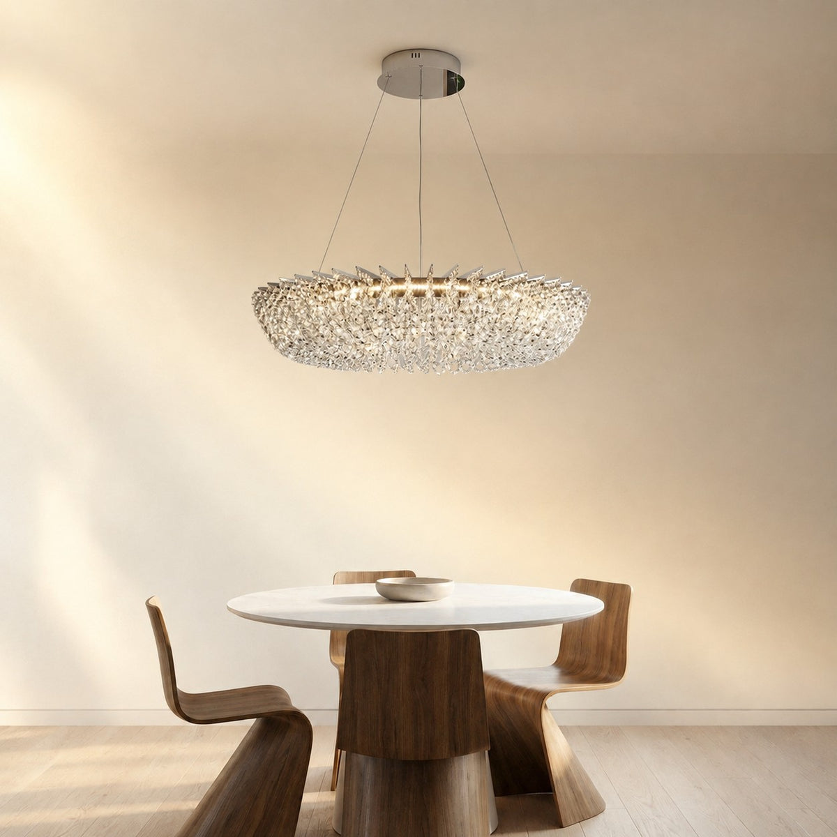 Marin Round Crystal Chandelier