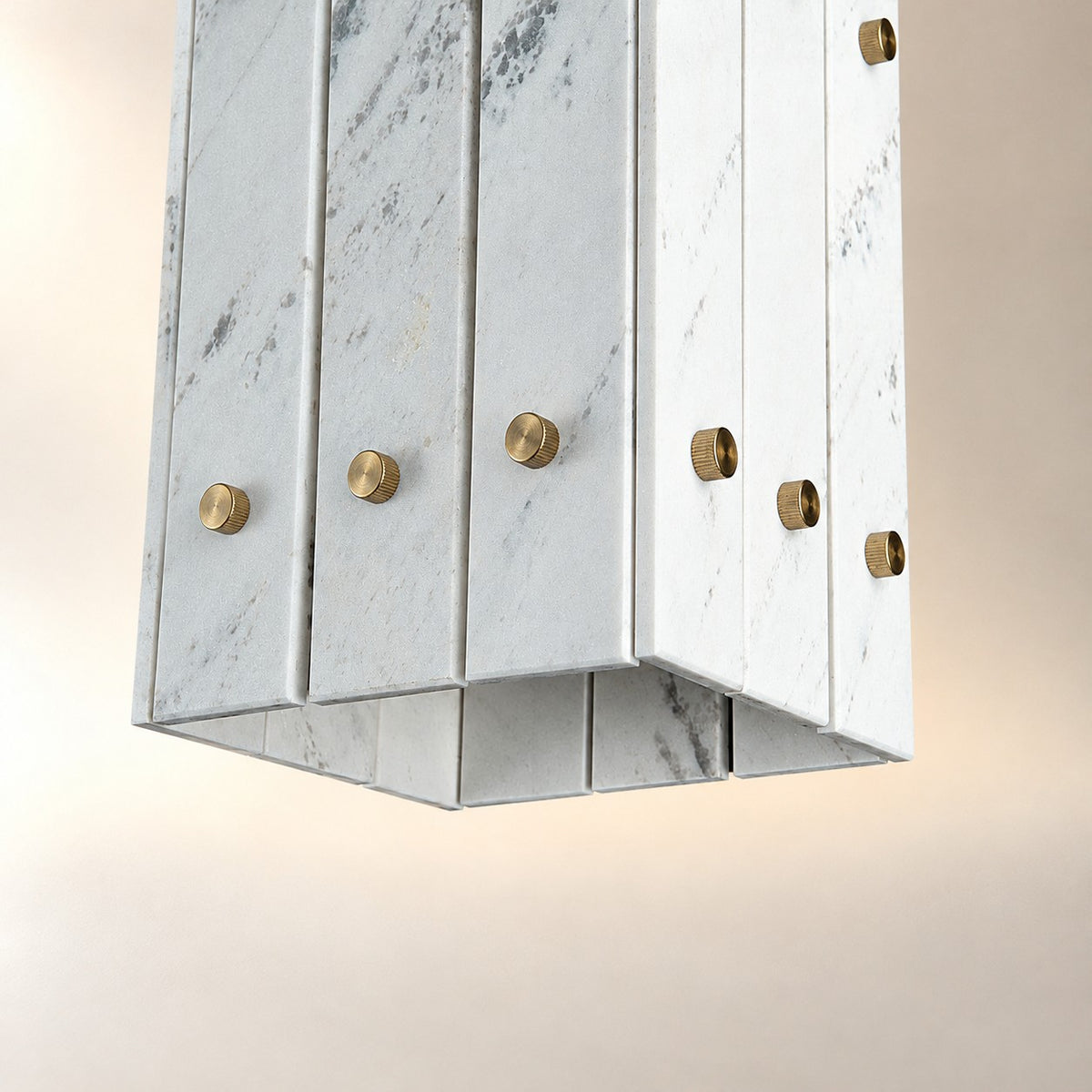 Modern Faceted Luxury stone Pendant Light