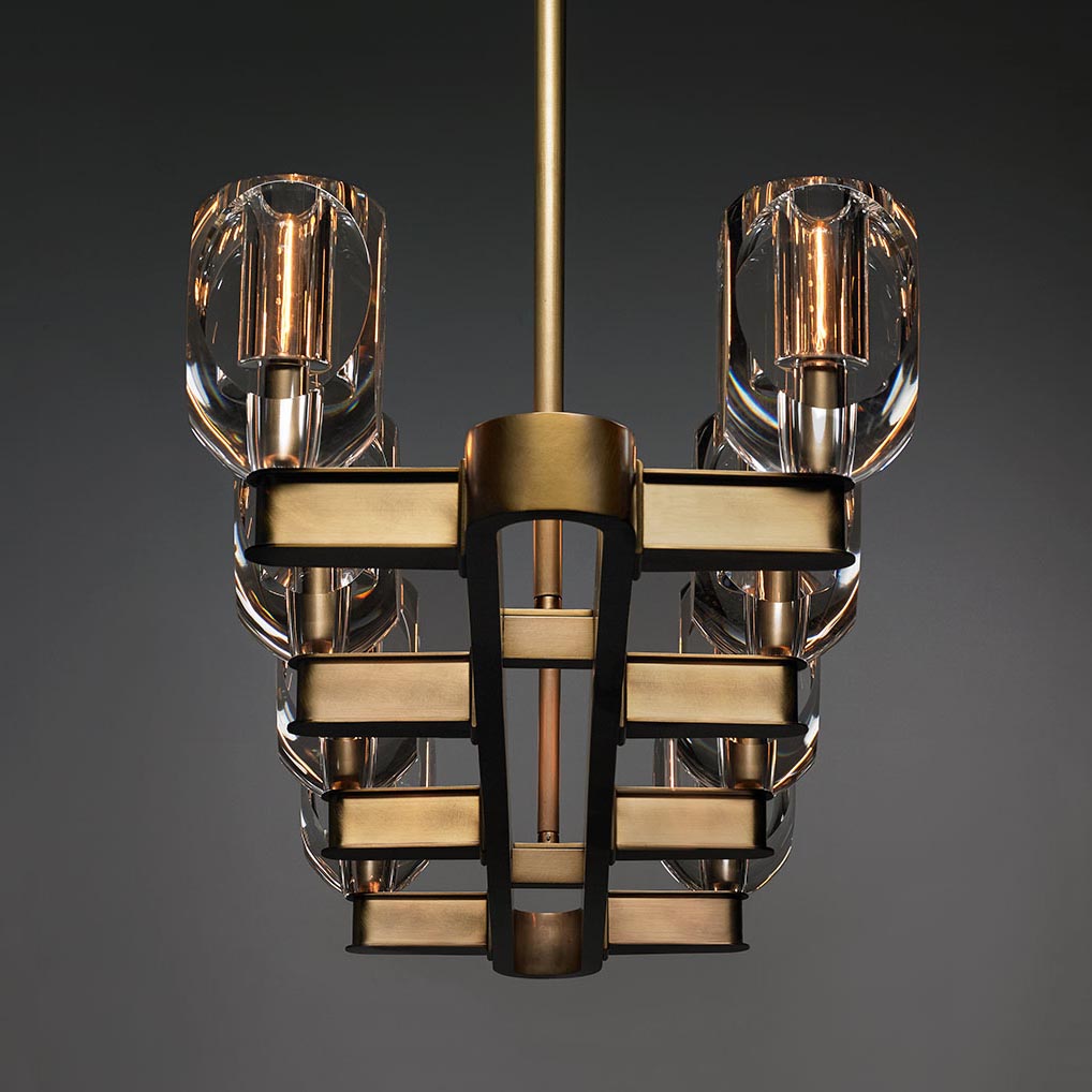 Canson Linear Modern 8 lights Dining Room Chandelier