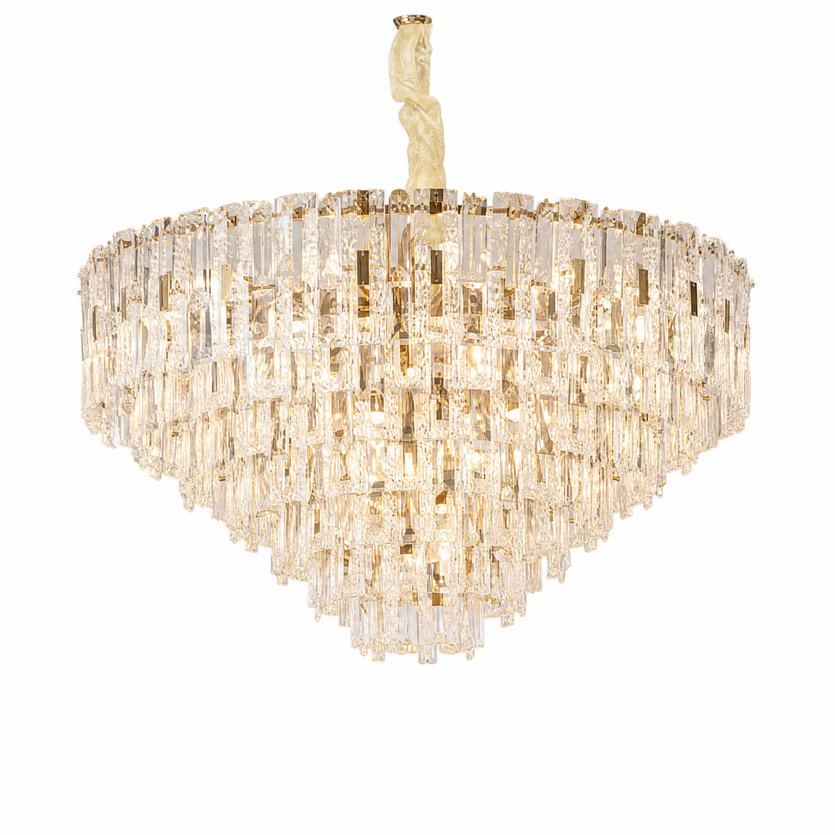 Notturno Crystal Crown Chandelier