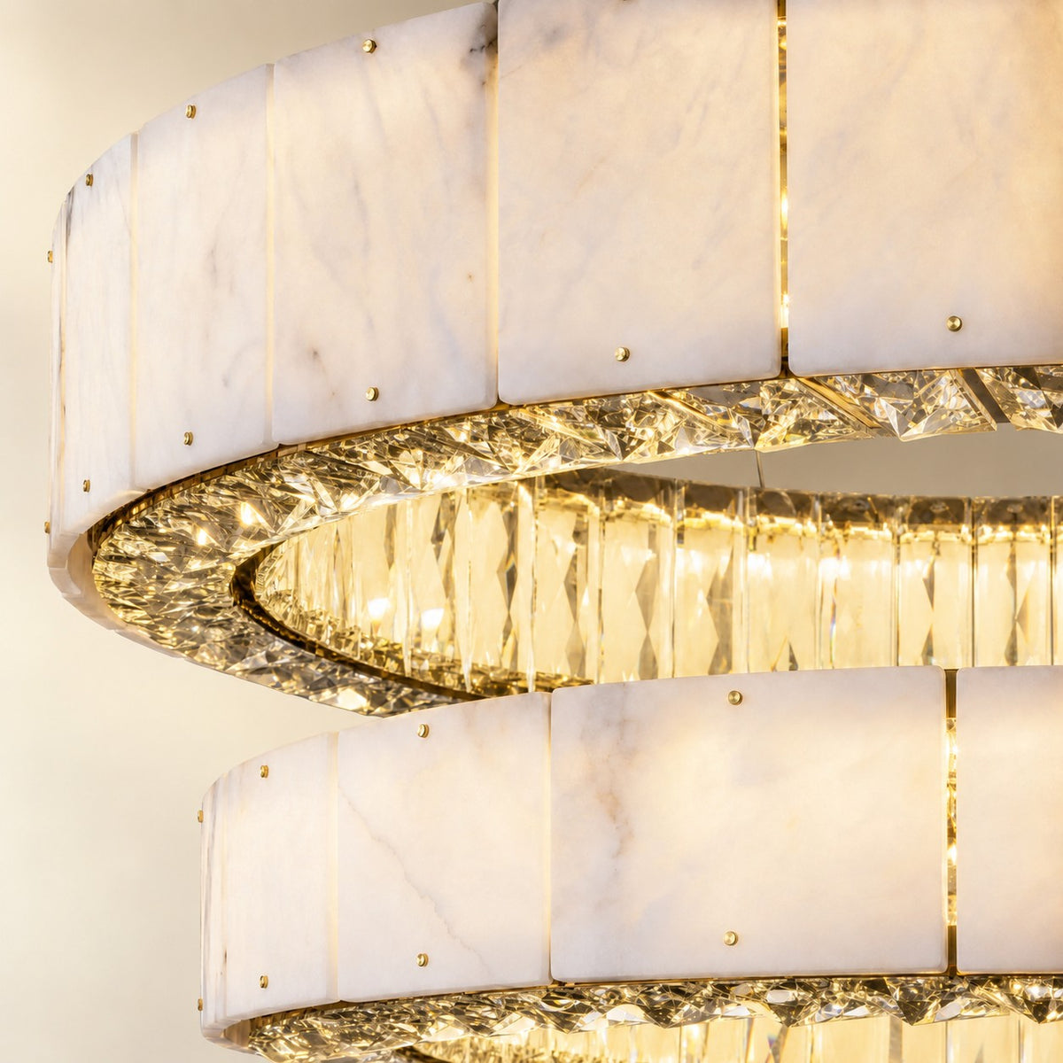 Paevan Modern Tiered Ring Chandelier
