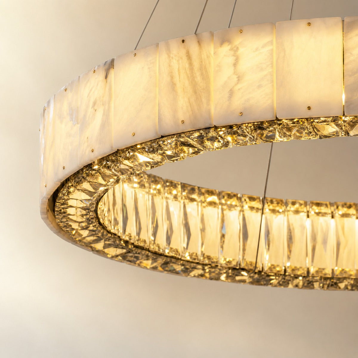 Paevan Modern Tiered Ring Chandelier