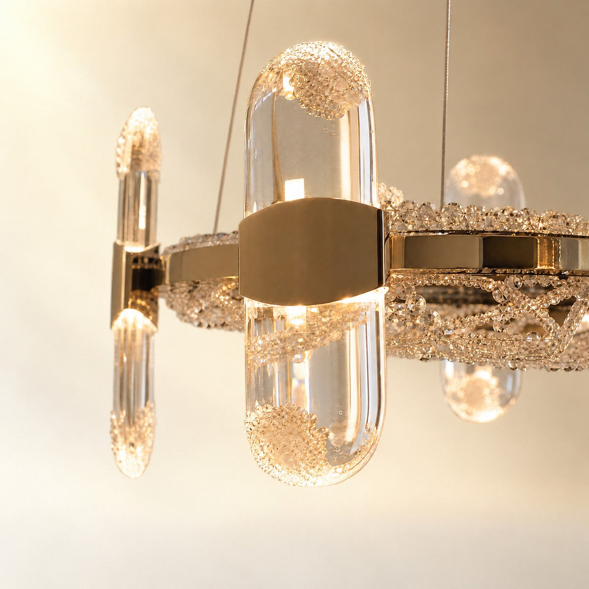 Pearl Net Modern Sculptural Pendant Light