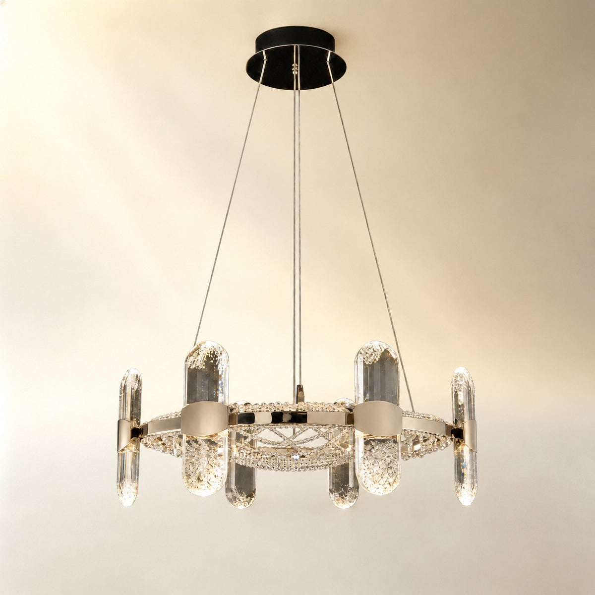 Pearl Net Modern Sculptural Pendant Light