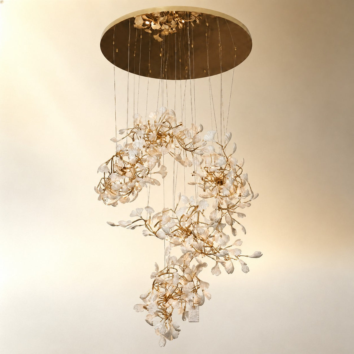 Petalo Ceramic Chandelier